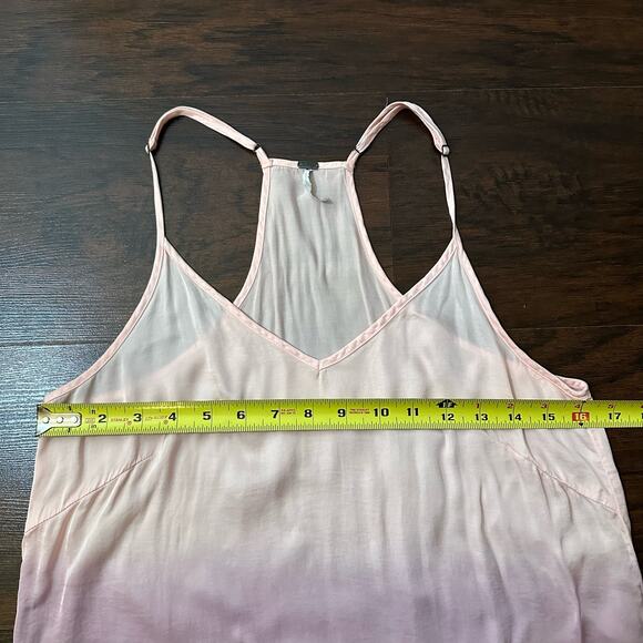 Young, Fabulous & Broke pink & purple dip-dyed ombre tank top size S - Picture 10 of 11